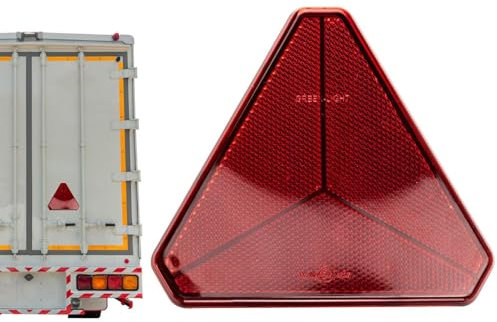 Warndreieck -Aufkleber - Reflektierende Fahrzeugsicherheitsabziehbilder, Dreiecksreflektorzeichen | Einfach zu appellierende Klebheitszubehör für Autos, Wohnmobile, Golfwagen, Lastwagen, Anhänger, Ver