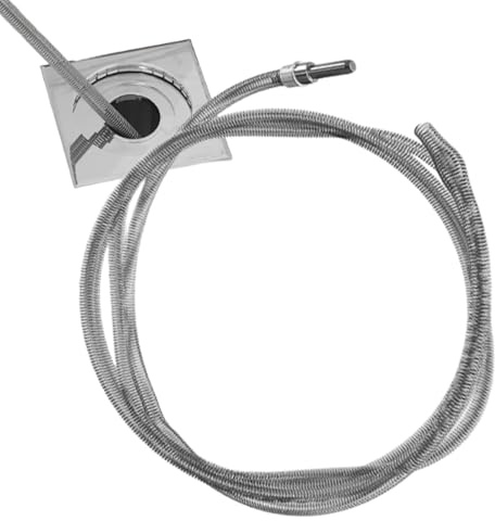 Sucritude Herramienta Desatascadora para Tuberías - Limpiador Resorte Pinza Desatascador,Recoge Objetos Manguera Flexible Plegable Pinza para Cocina Baño Hogar