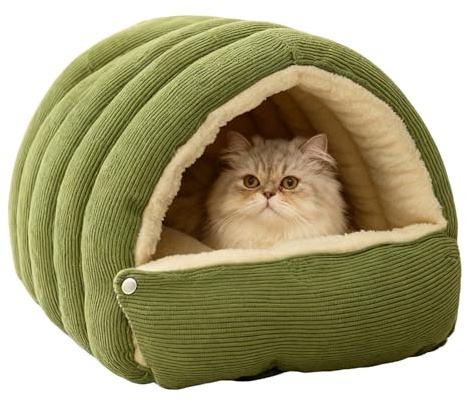 Panier pour Chien - Maison de Sommeil Lavable pour Animaux de Compagnie | Lits Moelleux D'Intérieur pour Chaton - pour Chaton et Chiot de Tailles Petit, Moyen, Grand Intérieur Salon Jardin