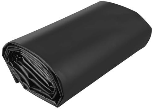 Revestimiento de estanque preformado de polietileno de alta densidad resistente al agua para hábitats de peces, cubierta de estanque de jardín, para piscinas acuáticas de carpas koi (10 x 10 m)