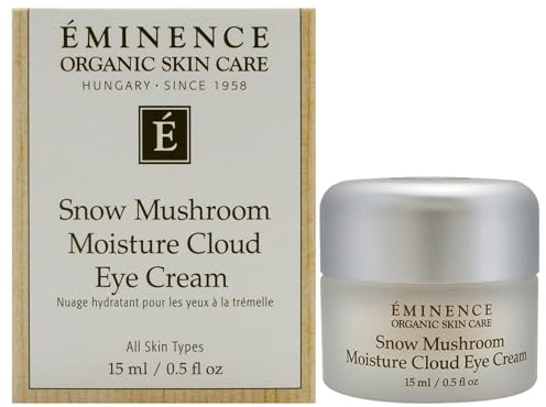 Eminence Organic Snow Mushroom Moisture Cloud Eye Cream 0.5 Fl Oz (Pack of 1)