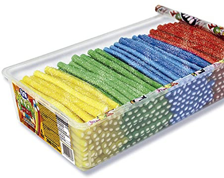 Fini Rellepica Sour Boom Mix 4 Colores | Regaliz De Colores | Pica Pica | Estuche 200 Uds