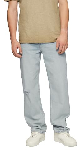 QS 2152106 Jeans Loose Fit, Gamba Dritta, 52Z9, 33W x 34L Uomo