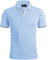 geeksport Men's Polo Shirt Short Sleeve Golf Polo Outdoor Breathable Tops for Mens Sports T-Shirt Work Tee Sky Blue L