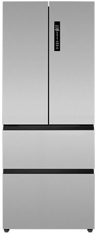 PKM Kühl- Gefrierkombination FD403ENFDIX | Inox Design | 403 L Nutzinhalt | French Door | No-Frost