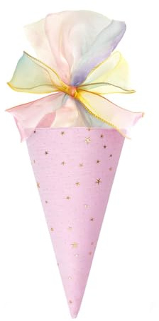 Personalisierte Schultüte zum Befüllen, Einschulung Schultüte Geschenktüte Schule mit Filzverschluss Klein Zuckertüte Rohling Schultüten für Schüler Studenten