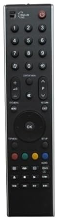 ATOMUSERLY 1 Control Remoto for televisores LCD HDTV Toshiba 32A3000P, 37A3000P, 42A3000P, 26A3000P, C/X3030, CT-90319, 42RV500, 46RV500 y 26AV500A