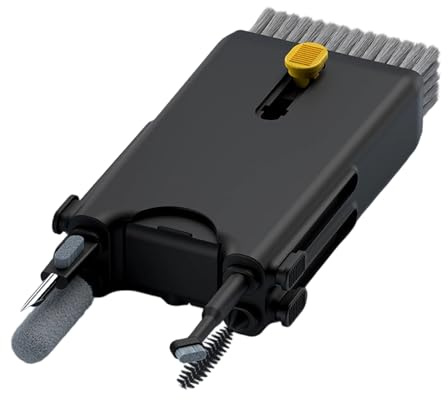 Set di pulizia morbido sicuro per schermi delicati Obiettivo della fotocamera Strumento di rimozione del telefono 10 in 1 Strumento multifunzione per la pulizia della tastiera