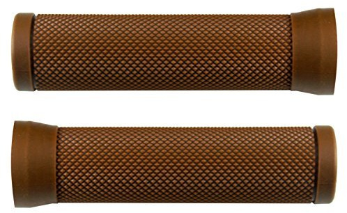 cyclingcolors poignée vélo marron 22mm 120mm confort antidérapant vtt ville vintage fixie