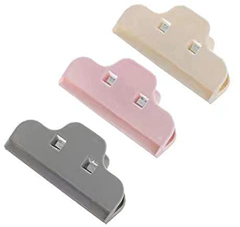 6 clip multiuso per sacchetti di colore per la conservazione degli alimenti con adatto per l'ufficio e la casa clip di tenuta
