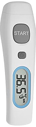 Infrarot Stirnthermometer, ideal zum Fiebermessen, mit Hintergrundbeleuchtung, vielseitig einsetzbar