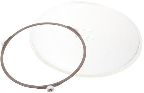 IWOWHERO Glass Turntable Stand Oven Plate Microwave Oven Cooking Plate Replacement Tray