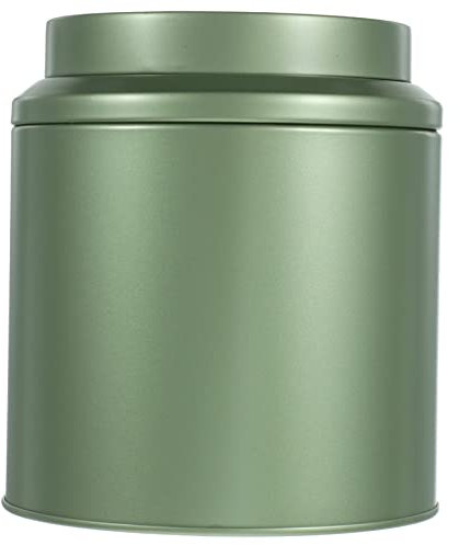COLLBATH Contenitore Di Latta Per Tè Ermetico, Piccolo Barattolo Per Alimenti Coperchio Facile Da Aprire, Scatola Da Tè Sigillata Per Uso Domestico e Viaggio