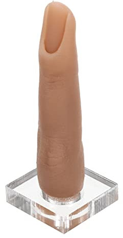 VICASKY Faux Doigt Silicone Pour Pratique De Manucure Accessoire De Beauté Pour Ongles Diy Mannequin Flexible Pour Apprentissage Nail Art