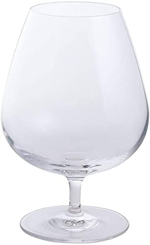 Bar Amigos® Everyday Classic Essentials Brandy Balloon - Vasos de coñac y degustación, cristal sin plomo, apto para lavavajillas, 610 ml