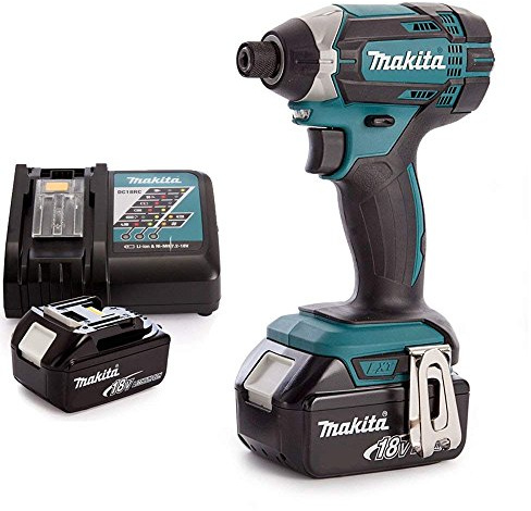 Makita DTD152Z LXT 18v Impact Driver Body with 2 x 3Ah Batteries & Charger