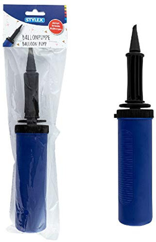 Ballonpumpe / Zwei-Wege-Pumpe / Farbe: blau