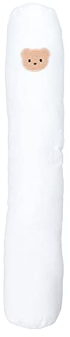 Almohada Multifuncional para bebé, Algodón Suave y Transpirable, Lindo Patrón de Oso, Almohada para Dormir de Lado Infantil, Regalo, Almohadas de Cuello Redondo, Lado (Modelo Oso