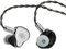 Linsoul Kiwi Ears KE4 In Ear Monitor, auricolari ibridi 2DD+2BA, cuffie da gioco, HiFi Wired IEM, con cavo IEM staccabile per musicisti audiofili (argento)