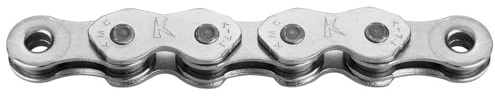 KMC Unisex's K1 Narrow Chain, Silver, 100 Link
