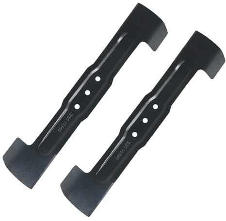 SPARES2GO 37cm Rotary Blade for Bosch Rotak 36 37 Ergoflex Lawnmower (Pack of 2)