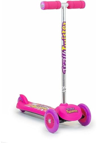 Ozbozz Trail Twist Tretroller mit 3 Rädern und blinkenden Decklichtern