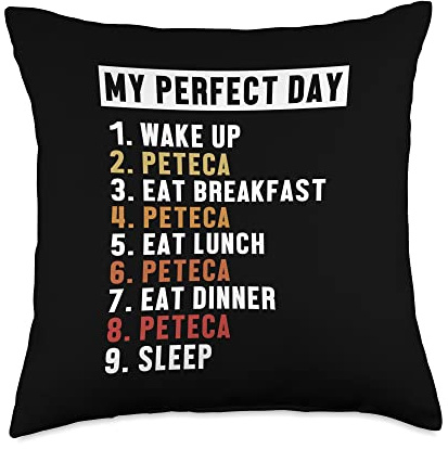 Professional Indiaca Peteca Peteca Players Gifts Perfect Day Indiaca Game Ball Professional Peteca Throw Pillow, 18x18, Multicolor