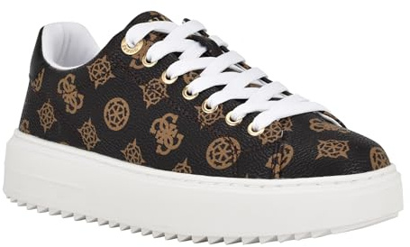 Guess Denesa Zapatillas para Mujer, Marrón Medio, 41 EU