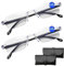 FDJZXW 2 Paar Zoom Brille, Intelligente Zoom Lesebrille,Intelligente Zoom Brille, Auto Zoom Lesebrille, Autozoom-Brille Für Presbyopie, Deutsche Multifokale Rahmenlose Anti-Blaulicht-Lesebrille