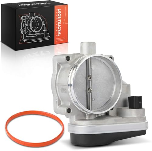 Frankberg 1 válvula de mariposa compatible con 5 E60 540i 550i 4.0L 4.8L 2005-2009 5er Touring E61 550i 4.8L 2005-2010 6er E63 650i 4.8L 2005-2010 Replace # 13 54753 5308