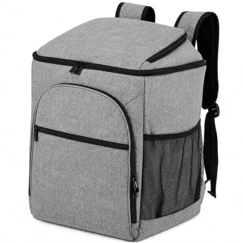 Mochila refrigeradora con compartimento principal aislado y compartimento para portátil