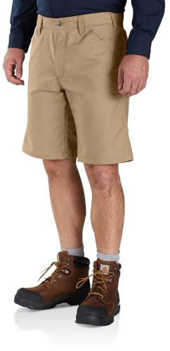 Carhartt Rugged Professional Stretch Canvas Short, Dark Khaki, W30 Homme