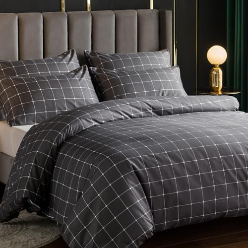 Lazzaro Single Duvet Cover Set Premium Brushed Microfiber Duvet Cover Single Ultrasoft Hypoallergenic Reversible Single Duvet Set Non Iron Luxury Quilt Cover Bedding Set With Zipper Closure