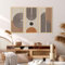 YiYa 3 Stück Holz Boho Wand Deko Wanddeko Holz Vintage Deko Minimalistische Wandkunst für Wohnzimmer Bauernhaus Wohnzimmer Kinderzimmer