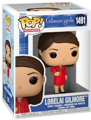 Funko POP! TV: Gilmore Girls 25th Anniversary - Lorelai Gilmore | Official Drama Merch - Collectable Vinyl Figurine for Shelf Display - Birthday Gift Idea for Fans and Collectors