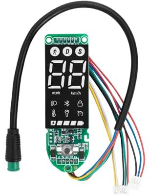 ziyany Zubehör für Elektroroller Platine Display Panel kompatibel mit Xiaomi MI 3 Lite Skateboard Ersatzteile Scooter Board Elektro Scooter Dashboard
