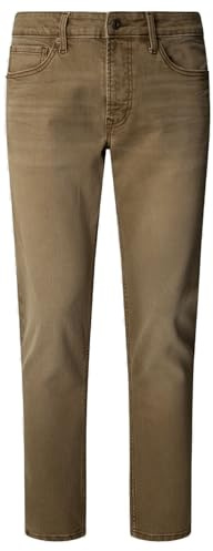 Pepe Jeans Jean fuselé pour Homme Stanley Marron (Camel Beige), 38W/32L, Marron (Camel Beige), 38W / 32L