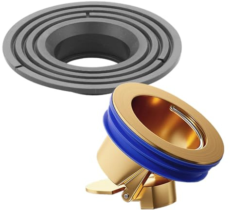 Preventer di riflusso dello scarico del pavimento della doccia, con riduttore del foro di scarico, tappo in ottone, tappo per il nucleo delle fognature, guarnizione tagliabile per cucina e bagno