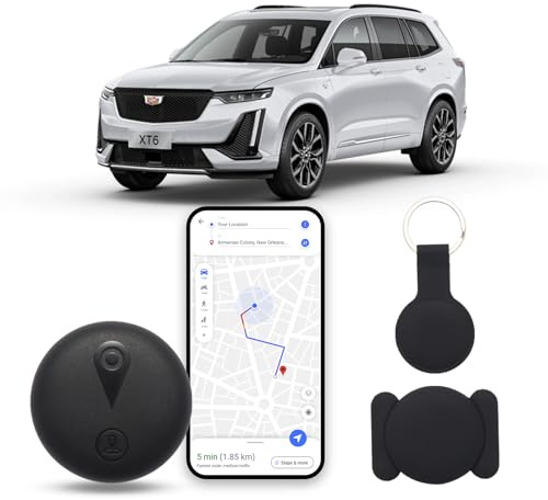 Tracking Devices for Cars Hidden, Undetectable GPS Tracker for Vehicles, Mini Tracker Device, No Monthly Fee Subscription No SIM Card Required, Only Available for iOS Find My, Splashproof