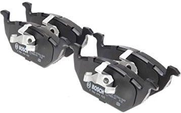 Bosch BP1914 - Pastiglie Freni Auto, Delantero - Calidad Bosch - Reducción de Ruido y Polvo - Certificación ECE-R90 - Sin Cobre - 1 Juego de 4 Pastillas