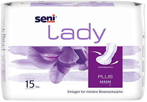 Seni Lady Plus - Inkontinenzeinlagen bei Harninkontinenz und Blasenschwäche