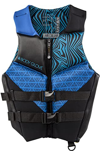 Body Glove Men’s Phantom USCGA Life Jacket PFD-BLU/AQU2-S