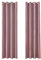 MRTREES Vorhang Blickdicht Gardinen Thermovorhang mit Ösen Verdunklungsvorhang Ösenschal Vorhänge Kurz Modern 245×140cm(H×B) Altrosa 2er Set für Hotels Büros Wohnzimmer Schlafzimmer Kinderzimmer