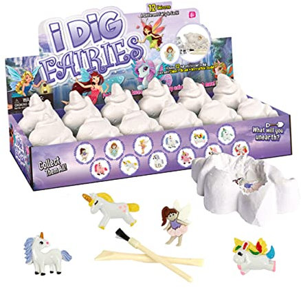 Hohopeti 1 Satz Archäologisches Einhorn-Spielzeug Kinder Graben Spielzeug Ausgrabung Fossilien-ausgrabungsset Archäologisches Ausgrabungsspielzeug Tierspielzeug Plastik Mädchen Sammlung