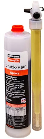 Simpson Strong-Tie ETIPAC2G10 Crack-Pac 9-oz. Single-Cartridge Injection Epoxy