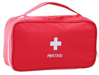 EIHI 1 pièce Rouge 24 * 14 * 7cm Trousse de Secours Complete Trousse Premiers Secours