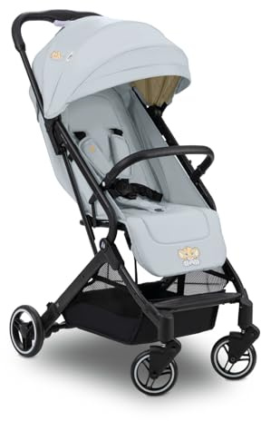 hauck Reise Buggy Travel N Care für Kinder ab Geburt bis 22 kg mit Liegefunktion, Ultraleicht - 6,9 kg, Einhändig Klein Zusammenklappbar, UPF 50+, EVA Räder, Korb bis 3 kg (Disney Simba)