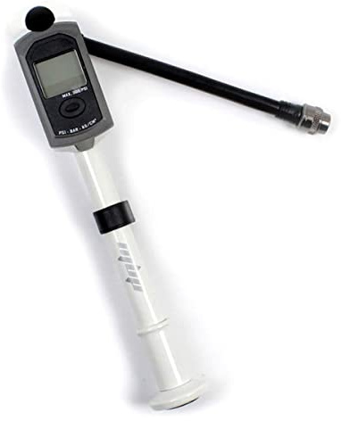 MBP Digital Compact High Pressure Bicycle Shock Pump (300 Psi Max) Front Forks and Rear Shocks Easy to Carry