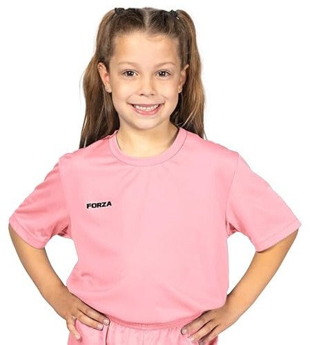 FORZA Kids Football Shirt | Unisex Kids Short Sleeve Football Jersey [9 Colours]