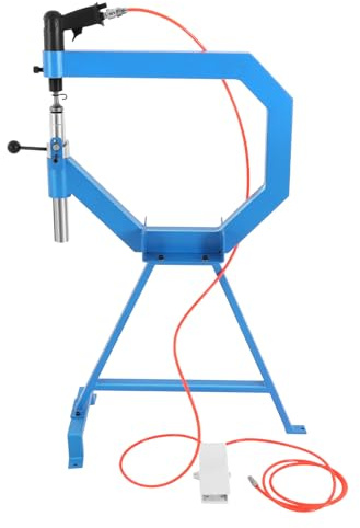 JDBDU Pneumatisk planeringshammer, 875–1350 varv/min planeringshammare poleringshammare plåtbockningsmaskiner 50–100PSI pneumatisk platthammare med 1/2/3 tum städ